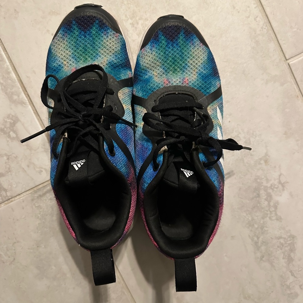 Adidas Fortarun, Galaxy Print, boys size 6, matching size 12 crosslisted